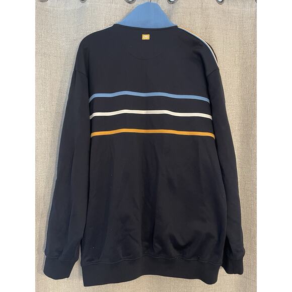 Vintage Ecko Unltd Track Jacket Mens Large Blue Striped Zip-up Y2K - Picture 6 of 6